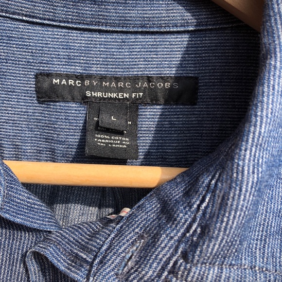 MARC BY MARC JACOBS Button down Jeans Style Shirt - Picture 2 of 5